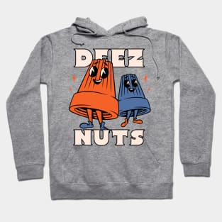 DEEZ NUTS | Doing Wires Club | Funny wire connectors Electrician meme Hoodie